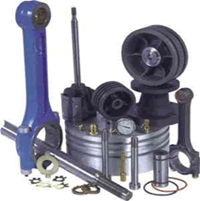 Reciprocating Compressor spares and parts available for this durable range of compressors include almost everything imaginable.

The relative simplicity of these machines has ensured that thousands are still in use throughout the world today and will continue to give good service if properly maintained with quality spares.

Without the complexity of modern electronics and higher tolerances of other machines, Reciprocating compressors will continue to offer an economic source of compressed air into the next century.

 	
JWI holds consumable items such as oil filters and air filters as well as valve assemblies and gasket sets through to major components such as pistons, crankshafts and con rods.

In the event that the manufacturer has made a part obsolete, then we can often re-manufacture that part in our own factory.